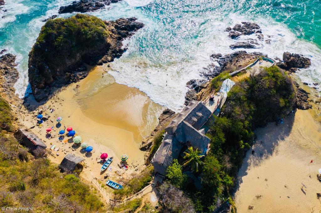 Playa Amor - Private Villa & Best Views Zipolite Exterior foto
